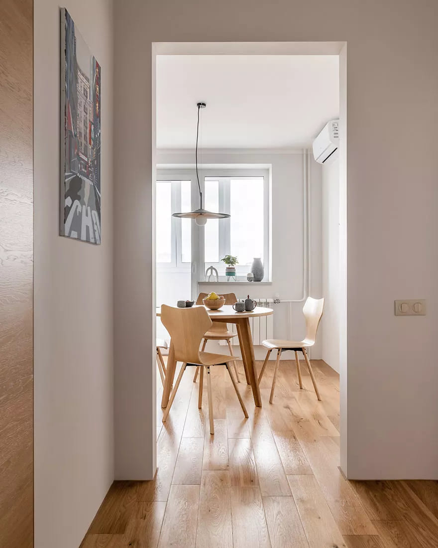 Квартира 43 кв. метра в Самаре по проекту студии IDIN